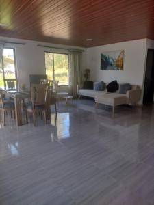 Posezení v ubytování casa de campo la fresita