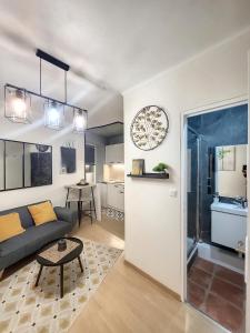 Η κουζίνα ή μικρή κουζίνα στο Le petit duplex du Paul B