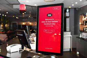 Certifikát, hodnocení, plakát nebo jiný dokument vystavený v ubytování Aiden by Best Western Stockholm City
