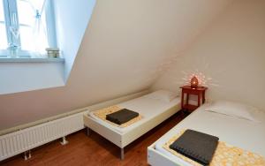 Voodi või voodid majutusasutuse Rustic House 13 toas