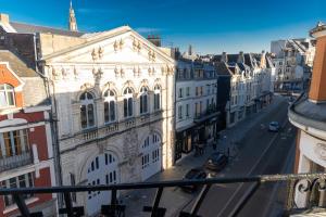 Γενική άποψη της πόλης Arras ή θέα της πόλης από  αυτό το διαμέρισμα