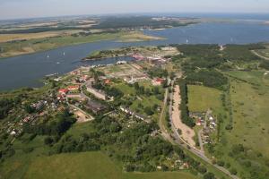 Widok z lotu ptaka na obiekt Ostseekojen