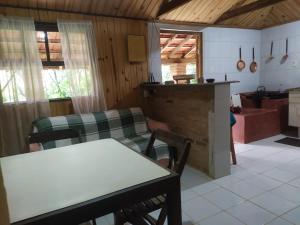 Posezení v ubytování Sítio Casarão