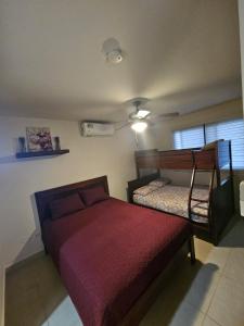 Postel nebo postele na pokoji v ubytování Duplex 22q Los Molinos,Boquete