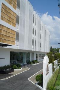 a rendering of the front of a building at Alto Hotel M in Mae Sot