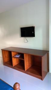TV a/nebo společenská místnost v ubytování Spy home