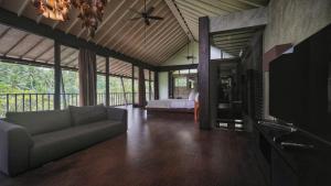 Χώρος καθιστικού στο Sandhya Villa Ubud