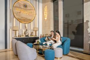Predel za sedenje v nastanitvi BlueSun Danang Beach Hotel