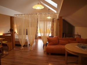 Posezení v ubytování Haus Schober