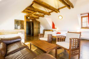 Posezení v ubytování Hotel Leyla