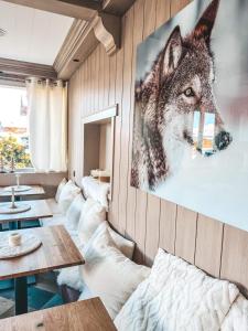 Posezení v ubytování Chalet Hotel Le Mont Bisanne