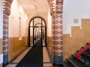 an entrance to a building with an open door at DoubleTree by Hilton Sittard in Sittard