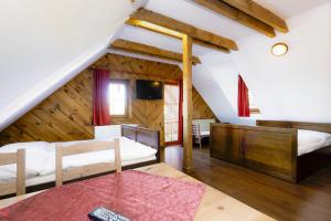 Postel nebo postele na pokoji v ubytování Hotel Leyla