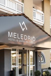 Exteriér nebo vchod ubytování Hotel garni Meledrio