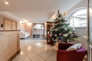 Posezení v ubytování Hotel garni Meledrio
