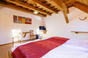 Postel nebo postele na pokoji v ubytování Hotel Leyla