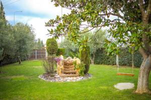 Zahrada ubytování Garden Villa Afytos