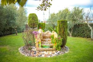 Zahrada ubytování Garden Villa Afytos