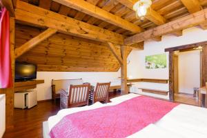 Postel nebo postele na pokoji v ubytování Hotel Leyla