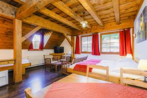 Postel nebo postele na pokoji v ubytování Hotel Leyla