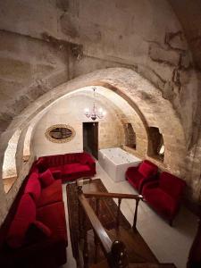 Posezení v ubytování Hotel Temenni Evi