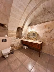 Koupelna v ubytování Hotel Temenni Evi