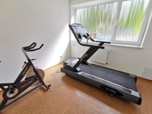 Posilňovňa alebo fitness centrum v ubytovaní Zespół Dolina Białego - Pensjonat Biały Potok