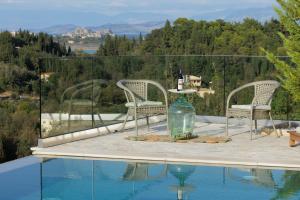 The swimming pool at or close to Villa Magnolia Corfu