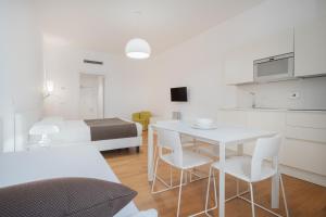 Kuchyň nebo kuchyňský kout v ubytování Felix Hotels - Residence Hotel Grandi Magazzini
