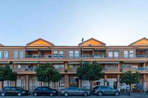 Bygningen som lejligheden ligger i