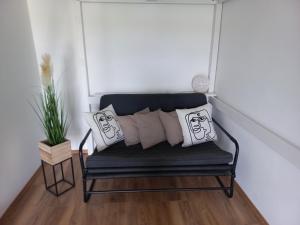 Area soggiorno di Onix-Vital Apartman Orfű