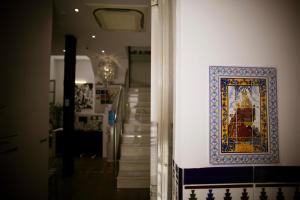 Phòng tắm tại Hostal San Francisco