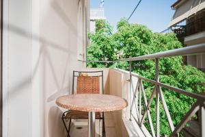 Balkón nebo terasa v ubytování Jenny Apartments