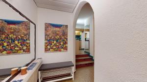 TV a/nebo společenská místnost v ubytování Abitaziun Residence 10A - St Moritz