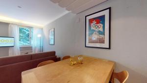 Posezení v ubytování Abitaziun Residence 10A - St Moritz