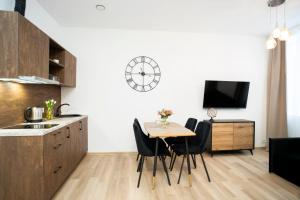 Η κουζίνα ή μικρή κουζίνα στο Central Station Apartment No2