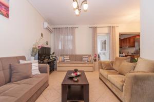 Et opholdsområde på Mira Apartment by "elite"