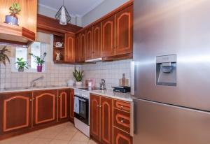 Kuchyň nebo kuchyňský kout v ubytování Mira Apartment by "elite"