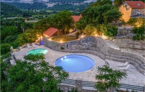 A view of the pool at 1 Bedroom Lovely Home In Vrgorac or nearby