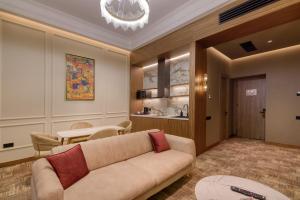 Posezení v ubytování Hayasa Hotel Yerevan