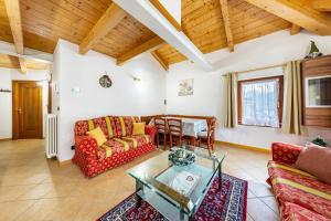 Posezení v ubytování Casa Felice Venas