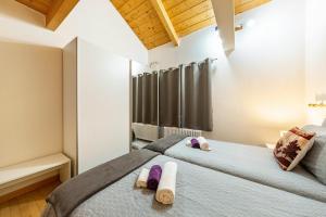 Postel nebo postele na pokoji v ubytování Casa Felice Venas