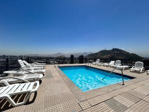 Swimmingpoolen hos eller tæt på Private apartment in Santiago