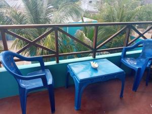 Balkón nebo terasa v ubytování Jambo Kendwa Villa