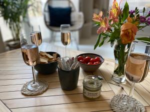 Nápoje v ubytování Appartement cosy, Gare 5 minutes et Home cinéma + 30 fotografií