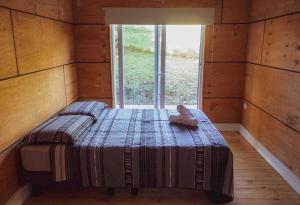 Postel nebo postele na pokoji v ubytování Casa loft con opción de tina temperada
