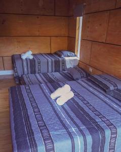 Postel nebo postele na pokoji v ubytování Casa loft con opción de tina temperada