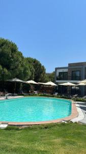 Bazén v ubytování Malta Hotel Bodrum nebo v jeho okolí