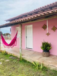 En have udenfor Casa na vila de Caraíva