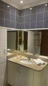 Koupelna v ubytování Hotel Pousada Azzurra